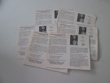 Lot NOS Vtg Prayer Sheets NOT Folded (Novena of Confidence/Renewal , , ,/Litany
