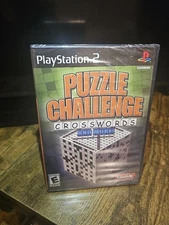 Puzzle Challenge: Crosswords & More - Sony PlayStation 2 BRAND NEW Sealed
