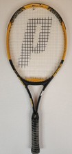 Prince Force 3 Oversize Tennis Racquet 4 3/8 Grip L3 Aluminum Alloy Yellow Black