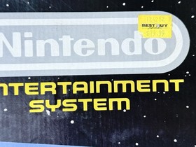 Consola Nintendo NES-001 Control Deck En Caja Sin Mario Embalaje Original - Probada