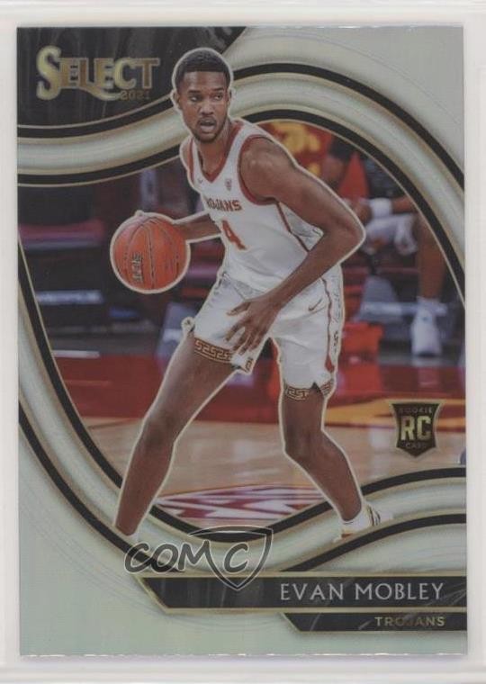 2021 Panini Chronicles Draft Picks Select Silver Evan Mobley #277 Rookie RC 0el