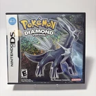 Pokemon Diamond Version Nintendo DS wManual & Inserts No Poster Tested Authentic