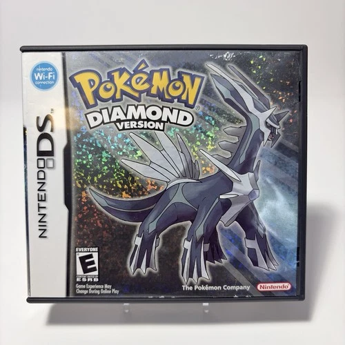 Pokemon Diamond Version Nintendo DS wManual & Inserts No Poster Tested Authentic