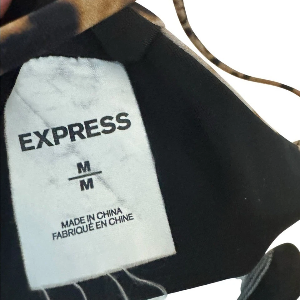 Bikini Express marrón guepardo/leopardo. Top Talla M e Inferior Talla S Foto 3 de 4