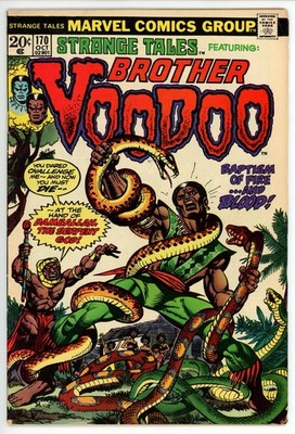 Strange Tales #170 Fine- Brother Voodoo Gene Colan Art 1973