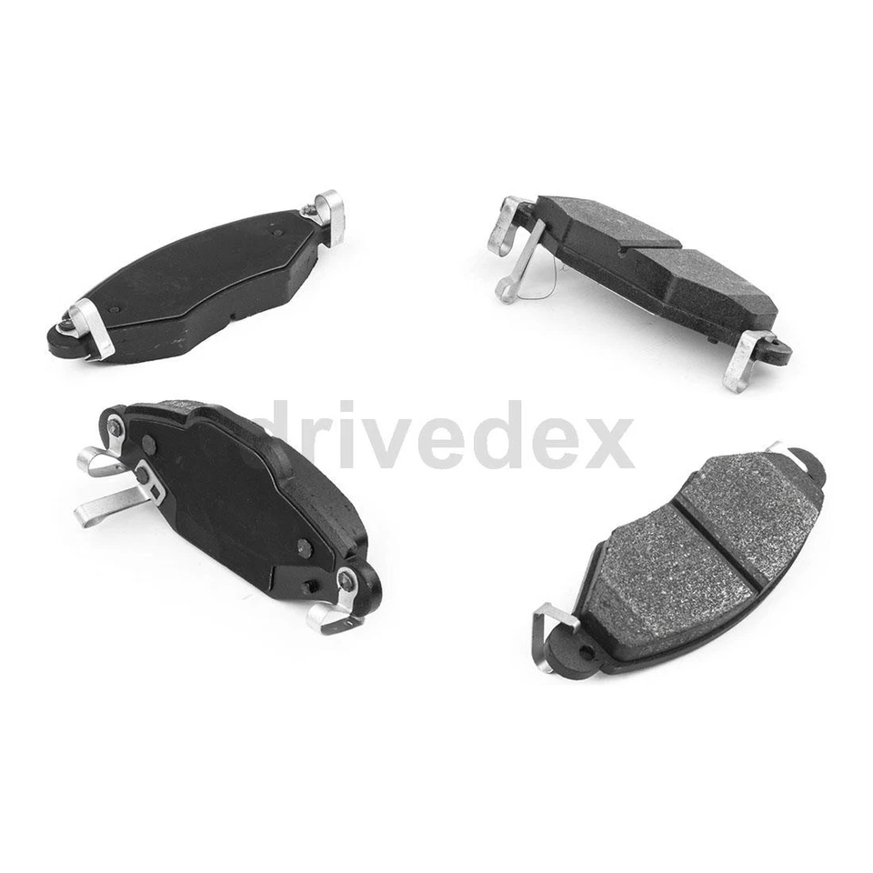 Front Rear Semi-Metallic Brake Pads & Shoes Fits 2004 2005 Toyota Yaris_DV - Image 4 of 4
