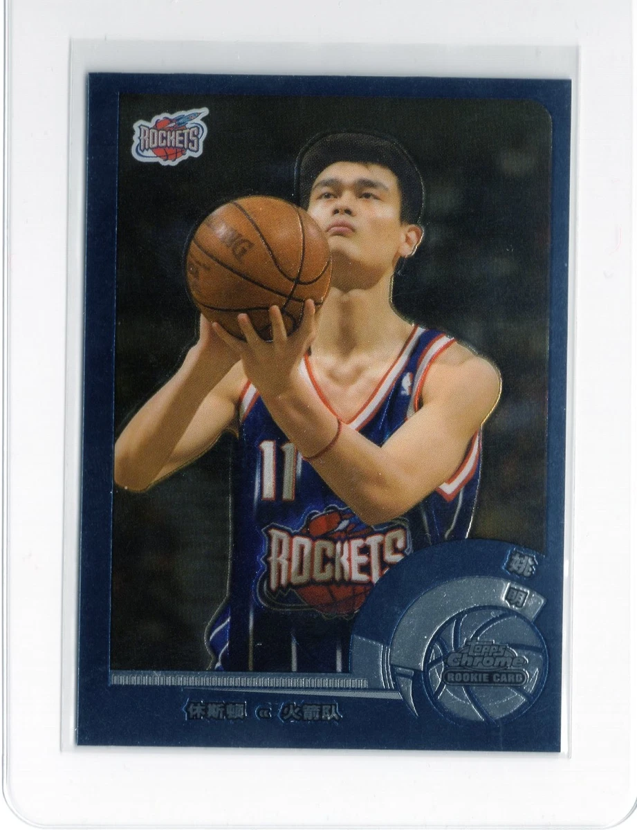 Yao Ming Basketball Rookie Sports Trading Cards & Accessories for