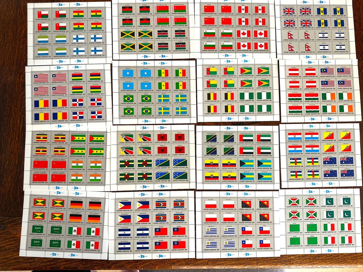 Flags, National Emblems United Nations Stamps for sale | eBay