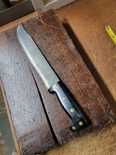 Antique Briddell Butchers Knife Number 517