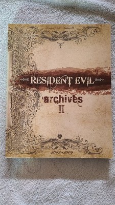 Resident Evil Archives 2 II Brady games Guide Artbook Compendium 2011
