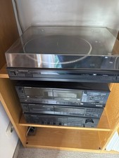 Kenwood HiFi komplett – Plattenspieler, CD Player, Kassettendeck, Receiver