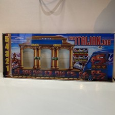2001 The Italian Job Maygay Fruit Machine -  win line bottom screen glass 