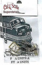 Cal-Scale EMD FT amp; F Unit Diesel Grab Iron amp; Details (A Units)