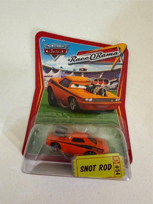 #ad Disney Pixar The World of Cars Race O Rama Snot Rod #54 G24 $18.98