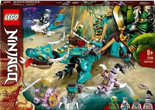LEGO NINJAGO 71746 Dschungeldrache (alle Teile✔️& Anleitung✔️)