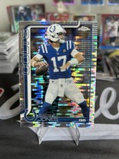 2025 Topps Chrome Football Daniel Jones Pulsar Refractor #132 Colts