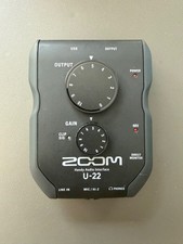 Zoom U-22 Audio Interface - Boxed with USB Lead