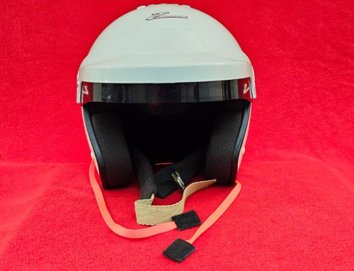 ZAMP Helmet RZ 18H Size 58 cm M Snell SA2020 And HANS Quick Click Anchors White