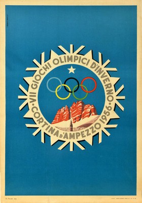 Cortina d'Ampezzo Olympische Winterspiele Italien Dolomiten