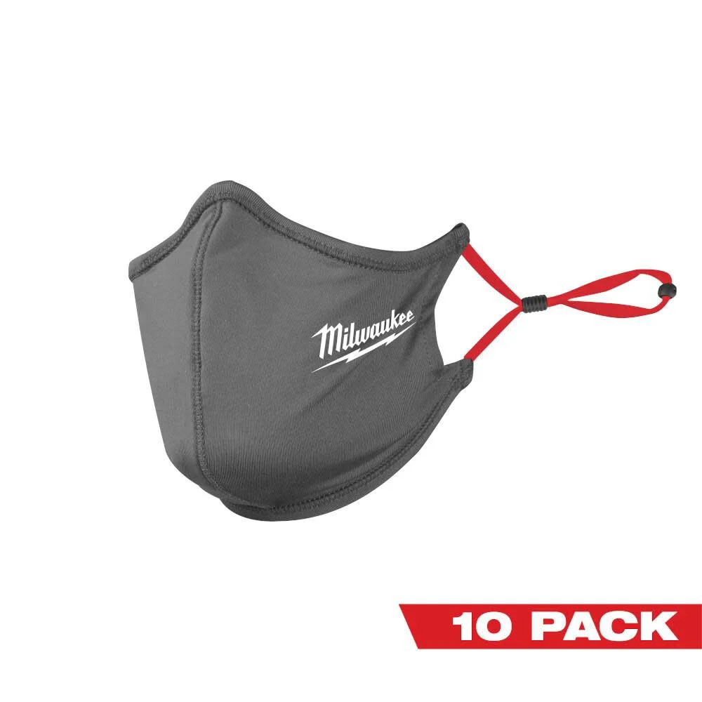 2-слойная маска для лица Milwaukee 10Pk Grey 11290₽