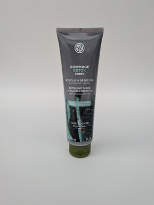 YVES ROCHER Detox Body Scrub with Botanical Charcoal 150ml