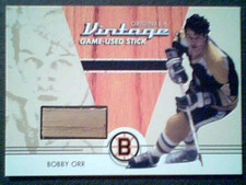 BOBBY ORR  AUTHENTIC PIECE OF A VINTAGE GAME-USED HOCKEY STICK  SP