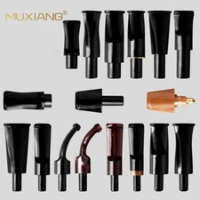 MUXIANG 3mm/9mm Filter Straight Stem Mouthpiece Tenon Tobacco Pipe DIY Bit Tip