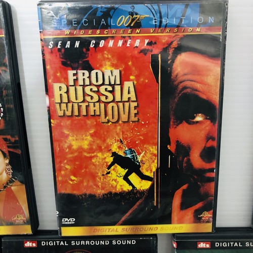James Bond 007 15x DVD Bundle Goldfinger Dr No Octopussy Goldeneye Casino Royale - Picture 4 of 17