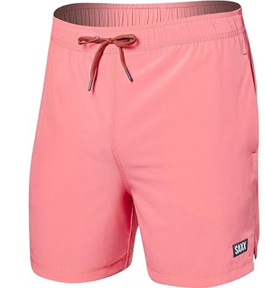 Saxx Mens Oh Buoy 2N1 Volley 5 со встроенной опорой для подсумка короткий Flamingo М 6690₽