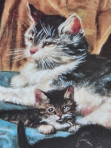 Firmado/fechado 1993 LE Henriette Ronner Feline Fancy #2 "Little Athletes" Nuevo en caja con certificado de autenticidad - Imagen 2 de 11