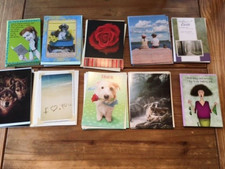 LOT OF 47 LEANIN' TREE LOVE  FRIENDSHIP GREETING CARDS  ENVELOPES OVER 135