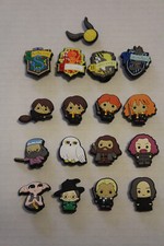 Lot of 17 Harry Potter Shoe Charms Compatible w/ Croc