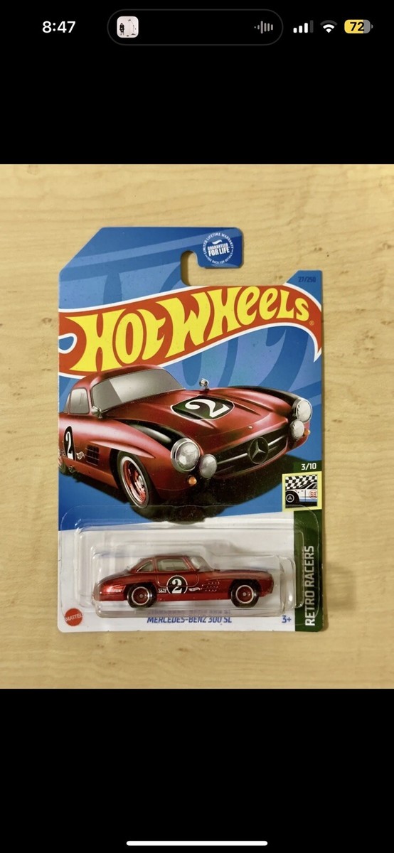 2023 Hot Wheels Super Treasure Hunt STH# Mercedes Benz 300 SL, US