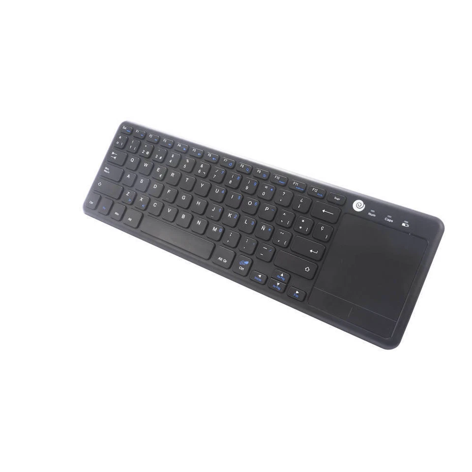 TECLADO INALAMBRICO CON TOUCHPAD COOLBOX SMART TV PC LAPTOP ENVIO HOY - Imagen 2 de 3