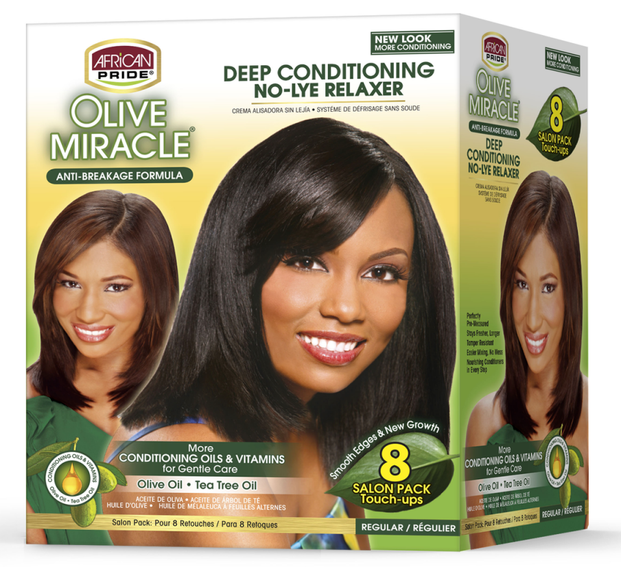 Olive Oil Crema Desrizadora Para El Cabello Super Desrizador