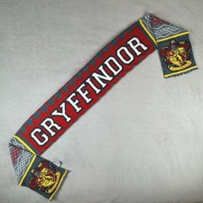Harry Potter Gryffindor Scarf One Size Fits Most 73" Inches Long NO Fringe