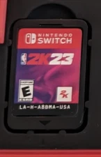 NBA 2K23 - Nintendo Switch Cartraige Only Works Great