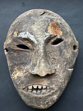 Expressive Dayak (Iban)  Mask, Kalimantan, Borneo, Indonesia