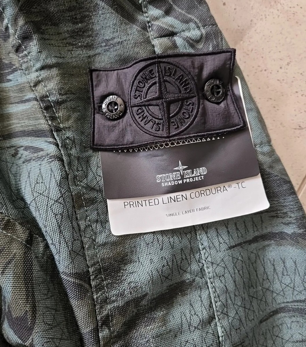 Made In Italy Stone Island Shadow Project Printed Linen Made In Italy Stone Island Shadow Project Printed Linen