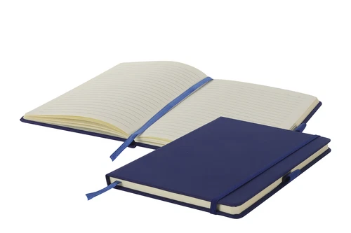 A5 Lined Hardback Notebook Notepad Ruled Noted Journal Diary Premium Book Navy