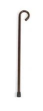 Invacare  WALNUT CROOK HANDLE WALKING CANE 