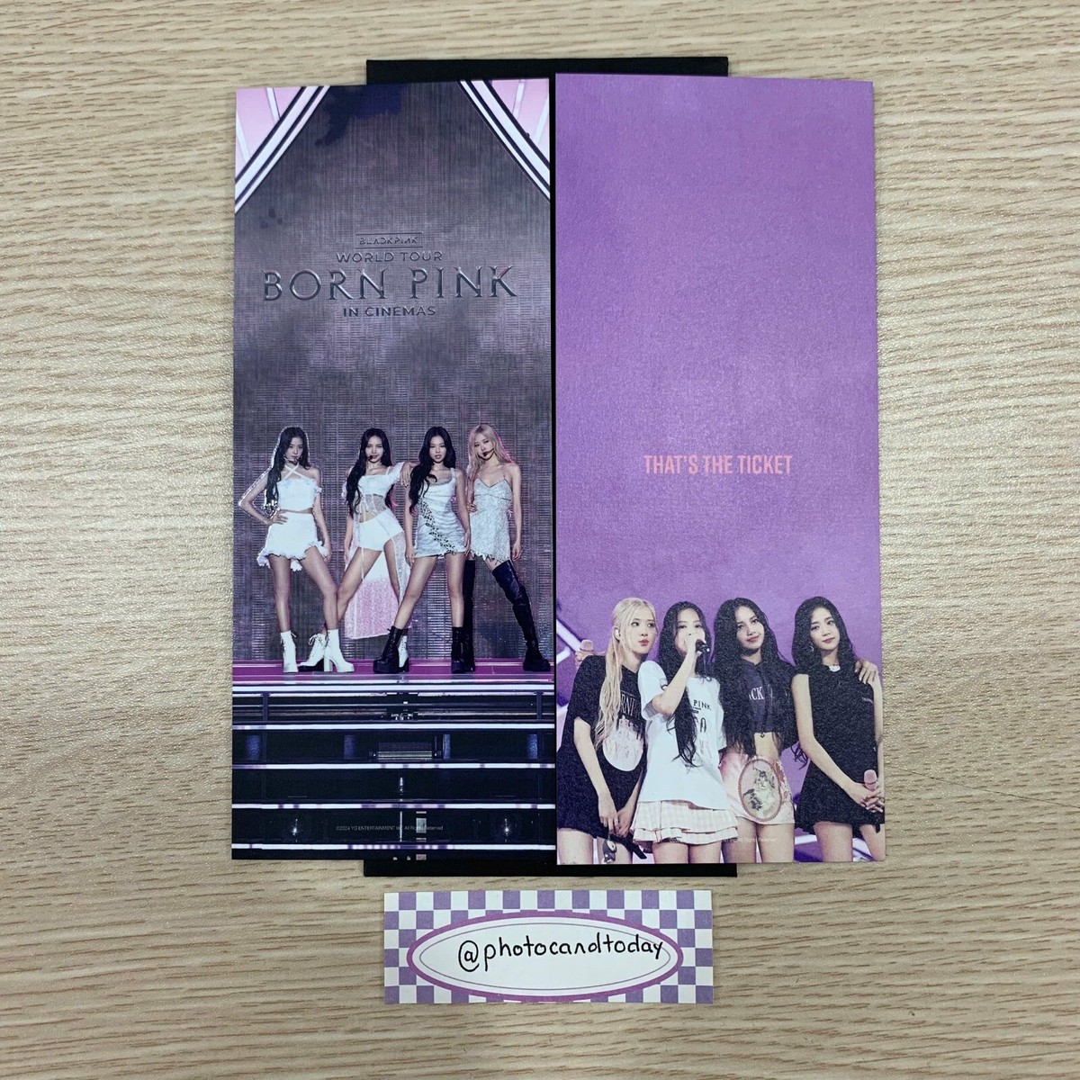 BLACKPINK WORLD TOUR [BORN PINK] CINEMAS CGV SPECIAL GIFT