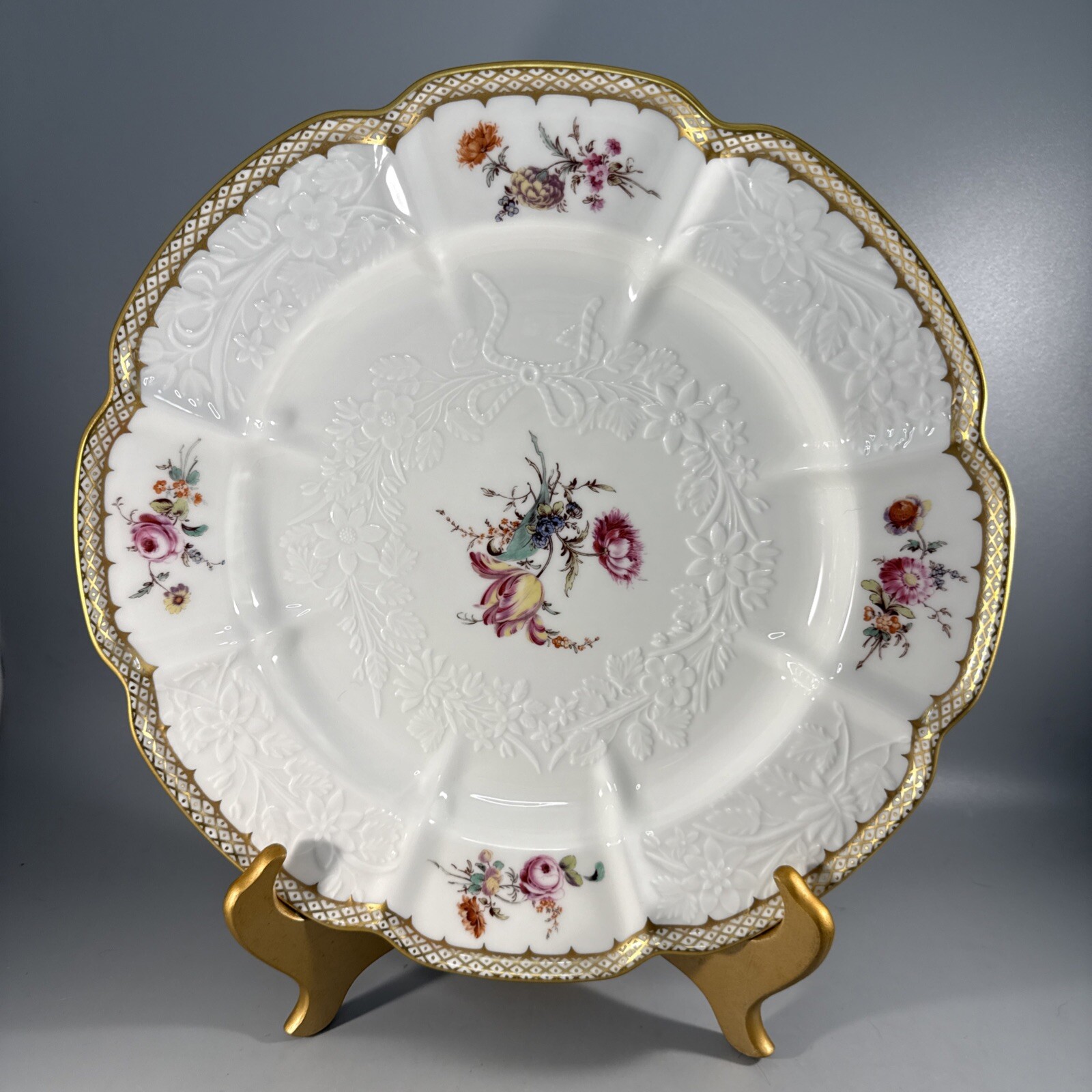 LENOX 1982 Reproduction Mayence Platter Smithsonian Germany Collection C. 1760