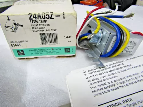 ✌ NEW WHITE-RODGERS LOW VOLTAGE LEVEL TEMP SILENT OPERATOR REGULATOR 24A05Z-1