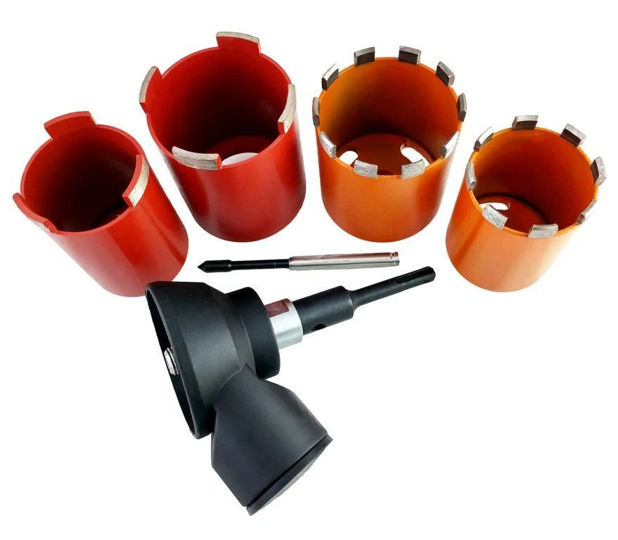 Trépan Diamant Turbo M16 - Pour Perçage Béton, 68/82mm, Segments Dakar, Professionnel