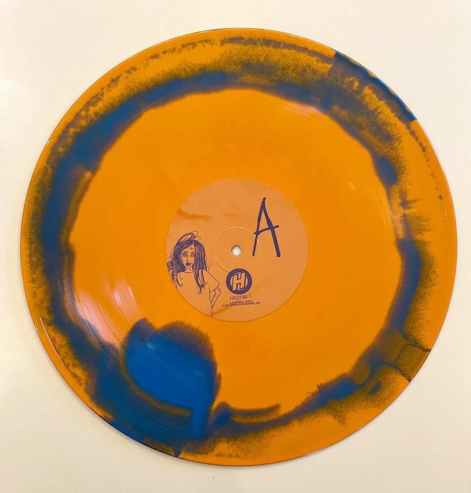 Milk Teeth - Vile Child - Limited Edition Orange Blue A Side B Side Vinyl LP New - Image 3 of 4