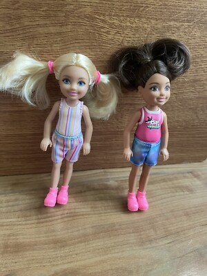 Mattel Barbie Club Chelsea Dolls Lot of #4