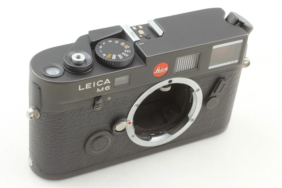 Cámara fotográfica Leica M6 TTL 0,85 negra 35 mm CLA'd [EXCELENTE COMO NUEVA en caja] Foto 4 de 4