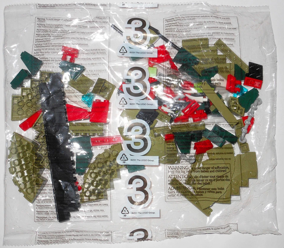 LEGO 70006 Cragger's Command Ship: NEW SEALED BAGS #3 #4 ONLY  Chima partial set - Image 3 of 4
