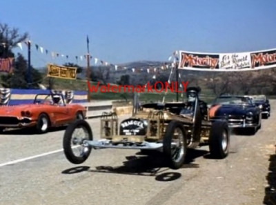 ''Drag-U-La'' & ''Herman'' Drag Racing ''Barris'' Built 1960s TV Hot Rod PHOTO!  #(20)
